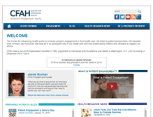 Tablet Screenshot of cfah.org
